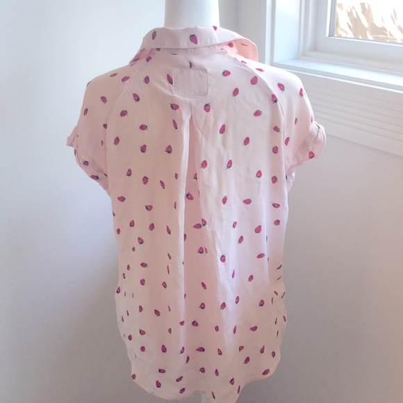 Anthropologie Rails Strawberries 🍓 Blouse - Picture 3 of 8
